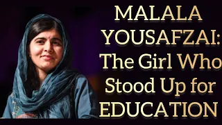 ENGLISH SPEECH |MALALA YOUSAFZAI : EDUCATION FIRST