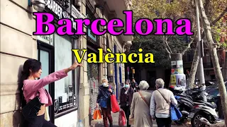 [SPAIN-BARCELONA] Walking along València 13/NOV/2021 01:10 pm