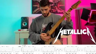 Metallica - “Shadows Follow” Guitar Cover + SOLO With On Screen Tabs (New Song 2023)