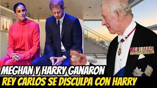 NOTICIA INESPERADA! ASÍ SE DICULPÓ El REY CARLOS Con HARRY y MEGHAN Para QUE VAYAN a Su CORONACIÓN!