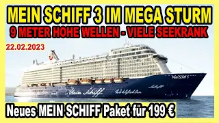 MEIN SCHIFF 3 in heftigem Sturm: Gästen wird übel🔴 Deutsche Insel verbietet Kreuzfahrtschiffe & mehr