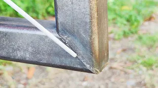 Very few people know the technique of welding square tube pipes in a vertical position