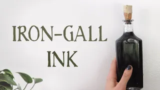 Making ink like it's 1795