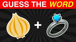 Can You Guess the WORD By The Emojis? | Guess The Emoji Game
