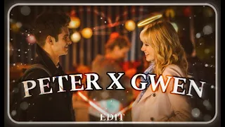 PETER X GWEN || Under the influence || Edit #youtube #peterparker #gwenstacy #spiderman #edit