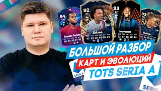 НОВАЯ МЕТА?! КАРТЫ и ЭВОЛЮЦИИ недели TOTS СЕРИИ А - БОЛЬШОЙ РАЗБОР ИВЕНТА EA FC24