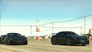 McLaren 600 LT vs. Super Cars: Drag Race Showdown!