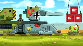 The Traitor Monster - Cartoons about tanks