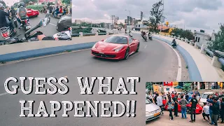 LOUDEST Ferrari 458 Spider EVER!! Pure F1 Sound | Guess what happened | INDIA