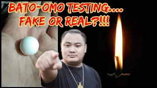 BATO OMO TESTING SA APOY : FAKE OR REAL : AGIMAT TESTING : MEDALYON : BERTUD : KMJS : TALISMAN