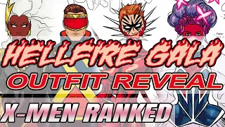 X-Men Hellfire Gala Outfit Reveal RANKED | Dawn of X / Reign of X