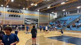 Sierra Vista HS VS FootHill HS JV Men’s Volleyball Second Set