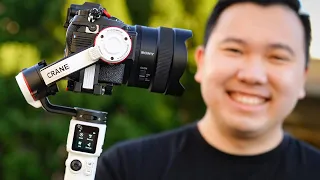 Can This Small Gimbal REALLY Hold a Full Frame Camera?? Zhiyun Crane M3 + Sony 14GM a1 a7S III Test!