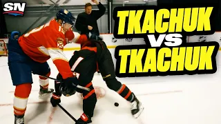 Matthew Tkachuk vs Brady Tkachuk | On the Couch With Colby