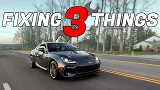 Fixing 3 MAJOR Things I HATE About My 2022 Subaru BRZ!!