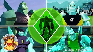 Evolution of Diamondhead in Ben 10 Games (2011-2020)