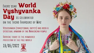 World Vyshyvanka Day 19/05/2022