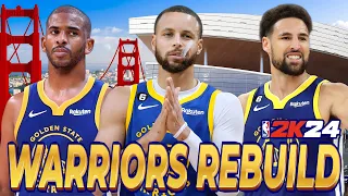 Realistic Golden State Warriors Rebuild In NBA 2K24!