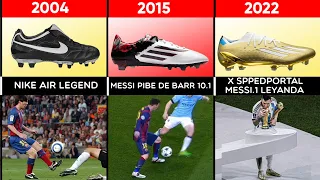 Messi all football boots 2004- 2024