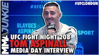 Tom Aspinall Surprised He’s Betting Favorite vs. Curtis Blaydes | UFC London