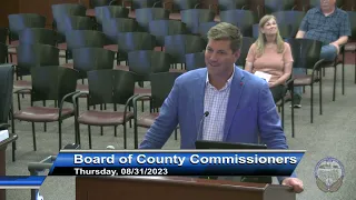 Board of County Commissioners Meeting and 1st Briefing_2023 08 31