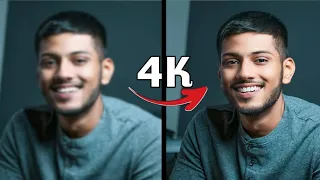 THIS PHOTOSHOP NEW AI UPDATE IS SCARY | How To Convert Low To High-Quality |4k Hd Image