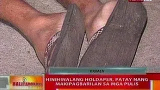 BT: Holdaper, patay nang makipagbarilan sa mga pulis sa Maynila