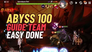 Abyss Floor 100 - Easy Guide Team | Epic Seven - Apocalypse Ravi Boss | F2P