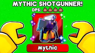 How To Unlock MYTHIC SHOTGUNNER In Toilet Tower Defense