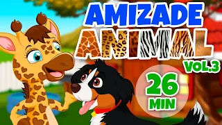 Amizade Animal Vol. 3 - Giramille 26 min | Desenho Animado Musical