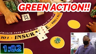 🔥 MR. GREEN 🔥10 Minute Blackjack Challenge - WIN BIG or BUST #105