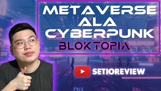 HAPPY NEW YEAR! Review Bloktopia, Metaverse Ala Cyberpunk Blockchain Polygon Potensi Besar!