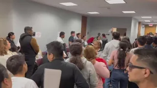 Mecklenburg County immigration courts packed on Wednesday