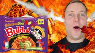 Samyang Habanero Lime Hot Chicken Flavour Ramen ( jak przygotować ) Nowy smak Buldak