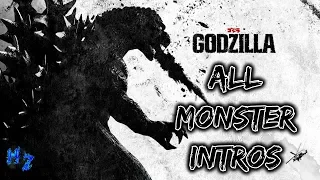 Godzilla PS4 All Monster Intros