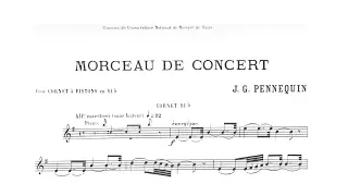 Jean Pennequin: Morceau de Concert (David Bilger, trumpet)