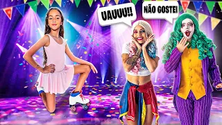 A BELINHA FEZ UM SHOW DE PATINS COM O IT A COISA E A LADY JOKER SABOTOU