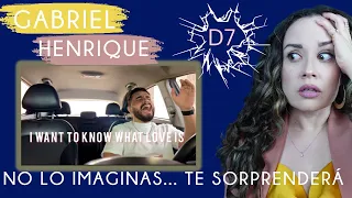 Gabriel Henrique REACCIÓN | ¡CANTA UN D7 EN EL AUTO! Dra.Voz Vocal Coach