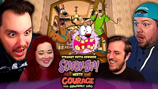 Courage The Cowardly Dog Meets Scooby-Doo! Movie Group Reaction