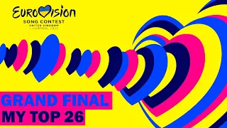 Eurovision 2023: Grand Final (After the Show) | My Top 26 + Results