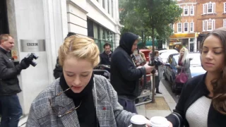 Claire Foy in London 04 11 2016