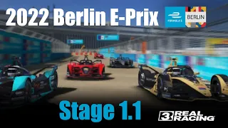Real Racing 3 · 2022 Berlin E-Prix · Stage 1.1 · Formula E · Berlin· Tempelhof Airport· 99X Electric