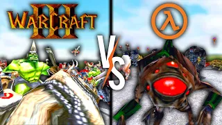 Half-Life vs Orcs from Warcraft! | NPC Wars