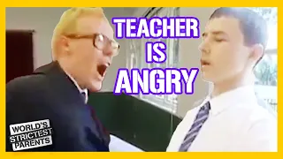Teacher Explodes When Teen Refuses to Listen  | World's Strictest Parents