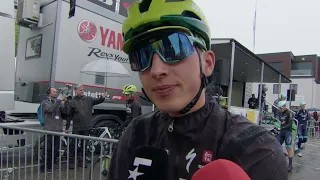 Florian Lipowitz - Interview at the start - Stage 5 - Tour de Romandie 2024