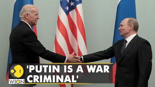 Joe Biden calls Putin a 'war criminal' | Russia-Ukraine tension mounts | Latest World English News