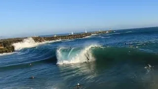 Surfing The Wedge with Jamie O'Brien - Red Bull Wedge Sessions in Newport Beach