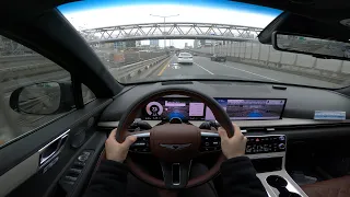 2024 Genesis GV80 3.5T AWD 6-seater POV Test Drive