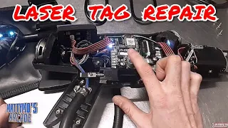 Laser Tag Arcade Repair: Vest and Gun Not Charging, and Display Issues