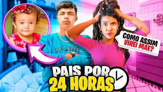 CASAMOS E VIRAMOS PAIS POR 24h 😳. SERÁ QUE CONSEGUIMOS ? ESTEVÃO + LORENA